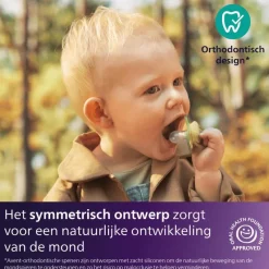 Clearance Philips Avent Fopspeen Ultra Air Day 0-6M Double Pack - SCF087/02