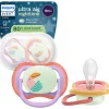 Hot Philips Avent Fopspeen Ultra Air Night 18M+ Double Pack - SCF376/33