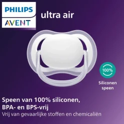 Discount Philips Avent Fopspeen Ultra Air Day 6-18M Double Pack - SCF087/11