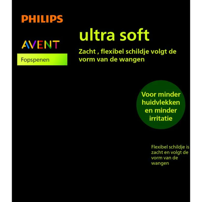 Best Philips Avent Fopspeen Ultra Soft 0-6M Double Pack, mixed - SCF091/39