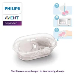 New Philips Avent Fopspeen Ultra Air Day 18M+ Double Pack - SCF349/50