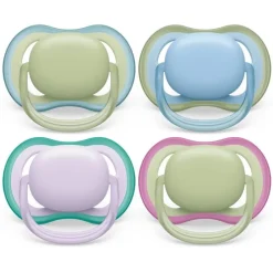 Outlet Philips Avent Fopspeen Ultra Air Day 0-6M Double Pack, mixed - SCF087/05