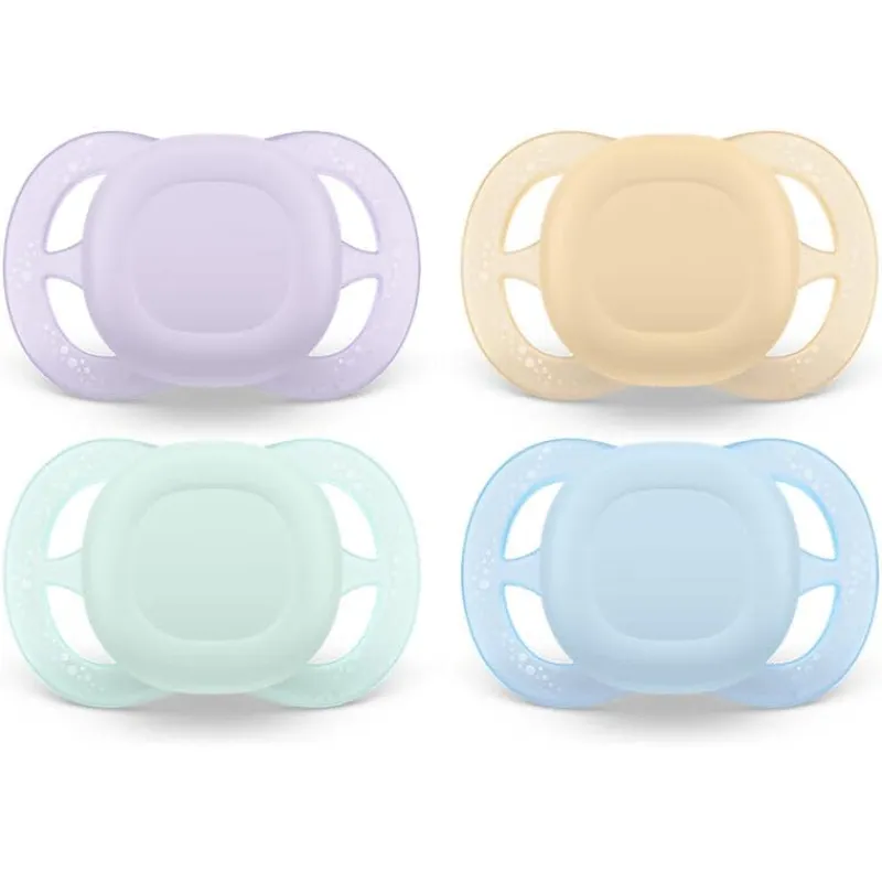 Outlet Philips Avent Fopspeen Ultra Start 0-2 M Double Pack Day 2 pack - mixed - SCF075/15