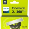 Outlet Philips OneBlade 360 QP420/50 Navulmesjes 2 stuks