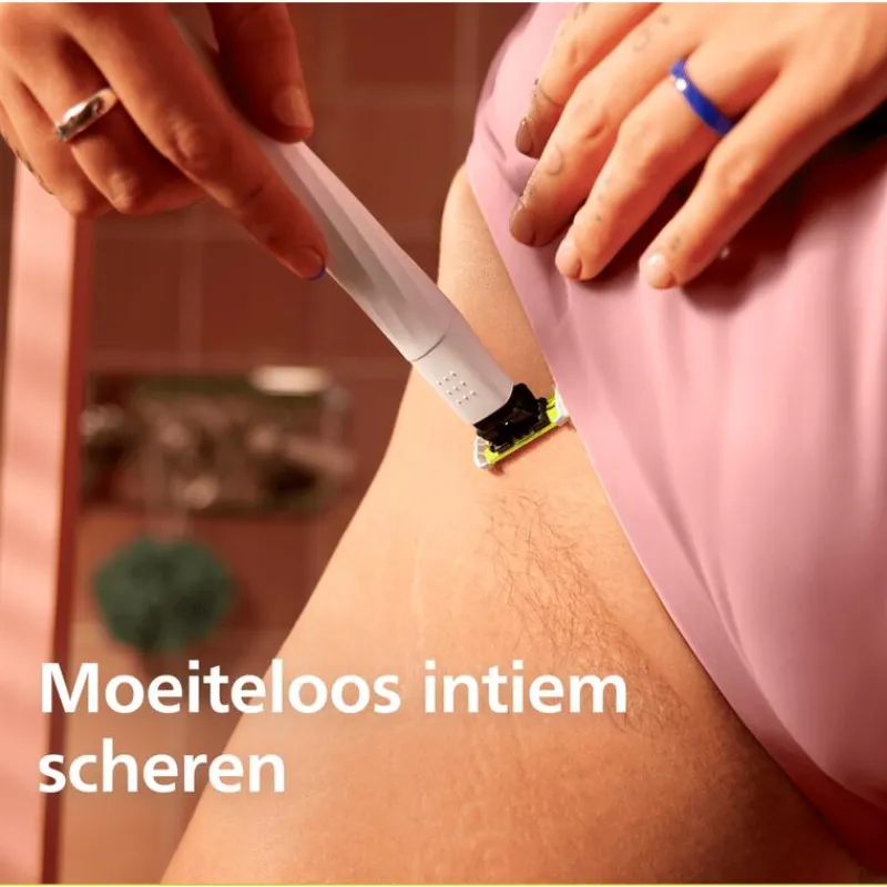 Outlet Philips OneBlade Intimate Female SkinProtect Vervangmesjes - QP229/52