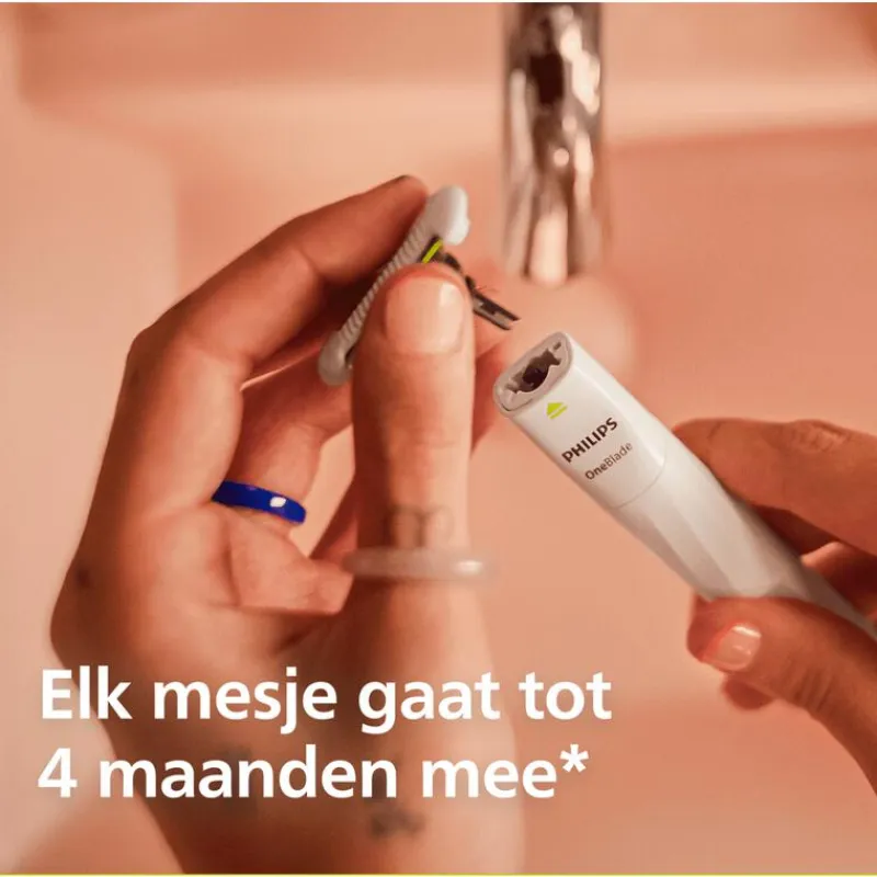 Outlet Philips OneBlade Intimate Female SkinProtect Vervangmesjes - QP229/52