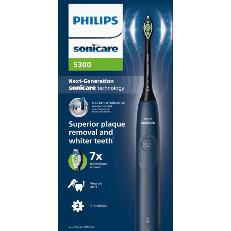 New Philips Sonicare 5300 Elektrische Tandenborstel Navy - HX7103/01