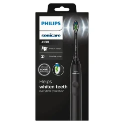 New Philips Sonicare 4100 Elektrische Tandenborstel Zwart - HX3681/54