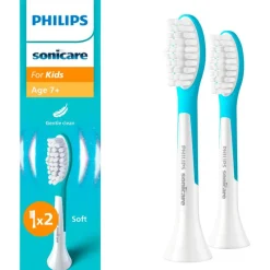 Philips Sonicare Kids Opzetborstel Tall 7jr+ 2 pack - HX6042/90