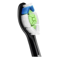 Online Philips Sonicare Optimal White Opzetborstel Zwart 2 pack - HX6062/88