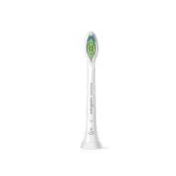 Sale Philips Sonicare Optimal White Opzetborstel Wit 4-Pack - HX6064/87