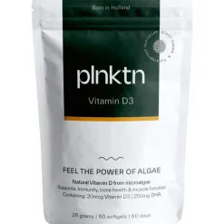 Sale PLNKTN Algenolie Vitamine D3 60 stuks