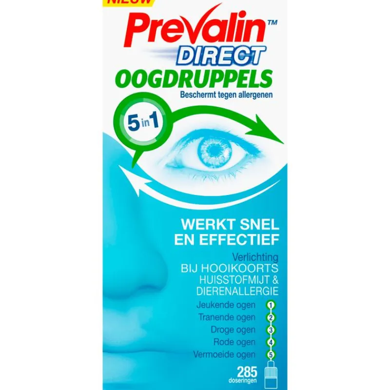 Sale Prevalin Direct Oogdruppels bij Hooikoorts 10 ML