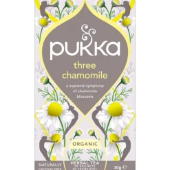 New Pukka Three chamomile