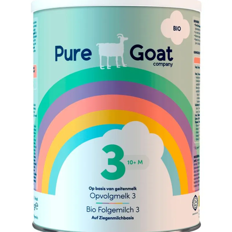 Hot Pure Goat Company Opvolgmelk 3 op basis van geitenmelk 400g