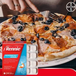 Best Rennie Pepermunt Kauwtabletten Bij Brandend Maagzuur 24 stuks
