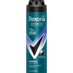 Clearance Rexona Men Advanced Protection Invisible Ice Deodorant Spray 150 ML