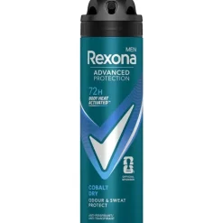 New Rexona Men Advanced Protection Cobalt Dry Deodorant Spray 150 ML