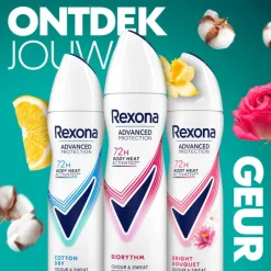 Sale Rexona Woman Advanced Protection Biorythm Deodorant Spray 150 ML