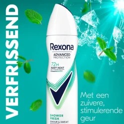 Best Rexona Woman Advanced Protection Shower Fresh Deodorant Spray 150 ML