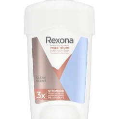 Outlet Rexona Woman Maximum Protection Clean Scent Deodorant Stick 45 ML