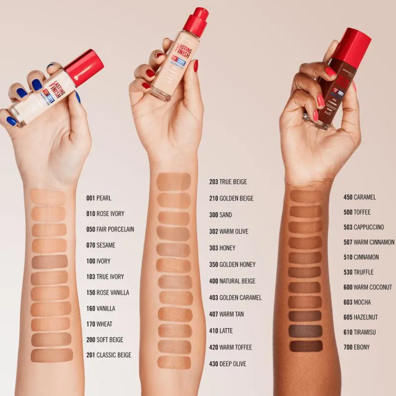 Outlet Rimmel London Rimmel Lasting Finish 35Hr Foundation 103 True Ivory