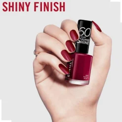 Best Rimmel London 60 Seconds Super Shine nagellak 320 Rapid Ruby 320 - Rapid Ruby