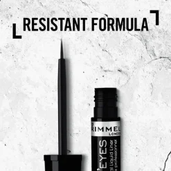 Best Rimmel London Glam'Eyes Professionalliquid Eyeliner - 002 Velvet Brown