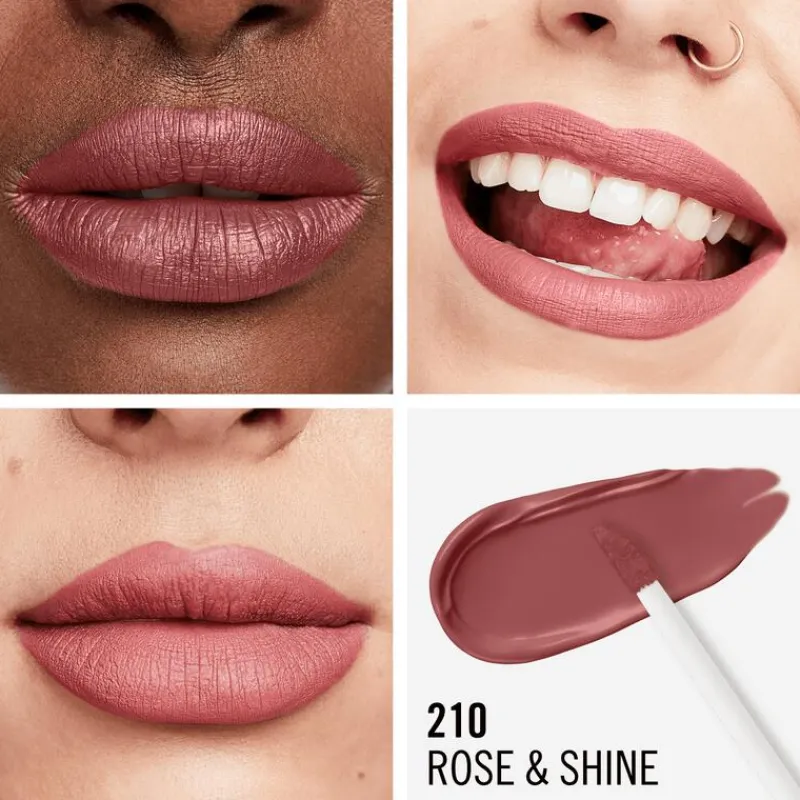 Sale Rimmel London Lasting Mega Matte Liquid Lipstick 210Rose & Shine 210 Rose & Shine