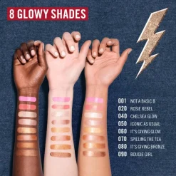 Sale Rimmel London Multi Tasker Turbocharged Glow Liquid Illuminator Highlighter - Creme - 004 Chelsea Glow