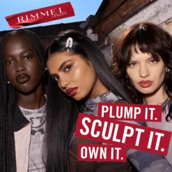 New Rimmel London Oh My Plump! Lip Liner - Nude - 050 Café Latte 050 Cafe Latte