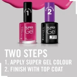 Best Rimmel London Super Gel Nailpolish - 025 Urban Purple 025 - Urban Purple