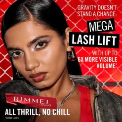 Hot Rimmel London Thrill Seeker Mega Lift Mascara - Zwart - 001 Black
