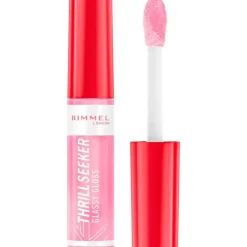 Discount Rimmel London Thrill Seeker Glassy Gloss Lipgloss 10 ML 150 Pink Candy