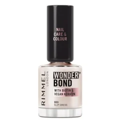 Hot Rimmel London Wonder'Bond Care+Color Nagellak - Roze - 003 Slip Dress