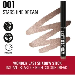 Hot Rimmel London Wonder'last Oogschaduw Stick 001 Starshine Dream 1.64 G