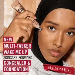Sale Rimmel London Rimmel Multi-Tasker Wake Me Up Concealer en Foundation 050 Sand