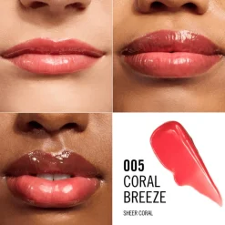 Outlet Rimmel London Rimmel Oh My Gloss Butter Me Up Lip Butter - Koraal - 005 Coral Breeze