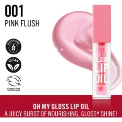 Best Rimmel London Rimmel Oh My Gloss! Lip Oil 001 Pink Flush