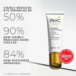 New RoC Retinol Correxion Line Smoothing Eye Cream 15 ML