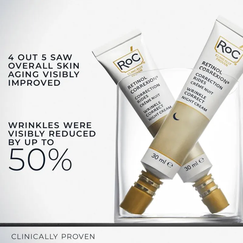 Sale RoC Retinol Correxion Wrinkle Correct Night Cream 30 ML