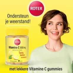 Outlet Roter 1000mg Vitamine C Gummy Tasty Lemon 30 stuks