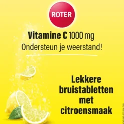 Best Roter Vitamine C Bruis 1000 mg Citroen 40 bruistabletten