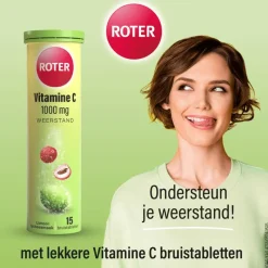 Outlet Roter Vitamine C 1000mg Bruistabletten Lime/Lychee15 stuks