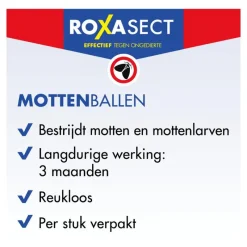 Discount Roxasect Mottenballen 20 stuks
