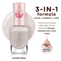 New Sally Hansen Color Therapy Nagellak - Grijs - 144 SerenityStone 144 Serenity Stone
