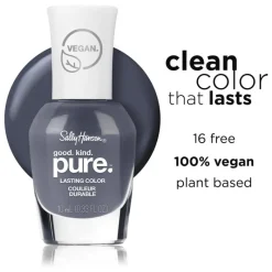 Discount Sally Hansen Good.Kind.Pure Nagellak - Grijs - 395 Nightfall