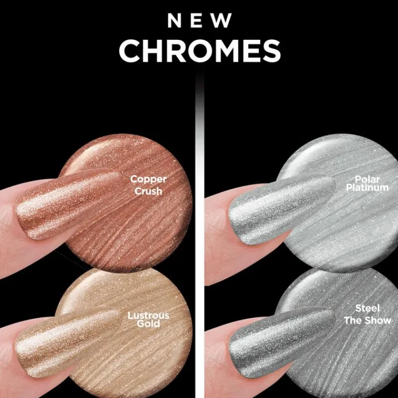 Sally Hansen Insta-Dri Chrome Nagellak - Zilver - 126 Steel the Show