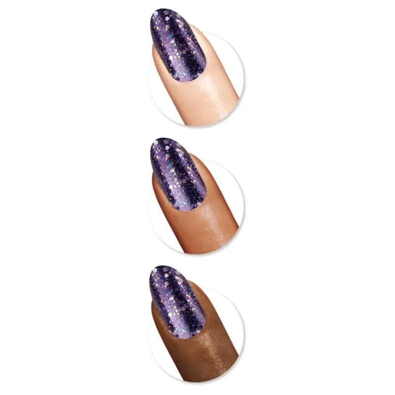 Outlet Sally Hansen Insta-Dri Top Coat - Paars - 131 Glimmer