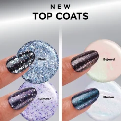 Best Sally Hansen Insta-Dri Top Coat - Multicolor - 129 Illusion